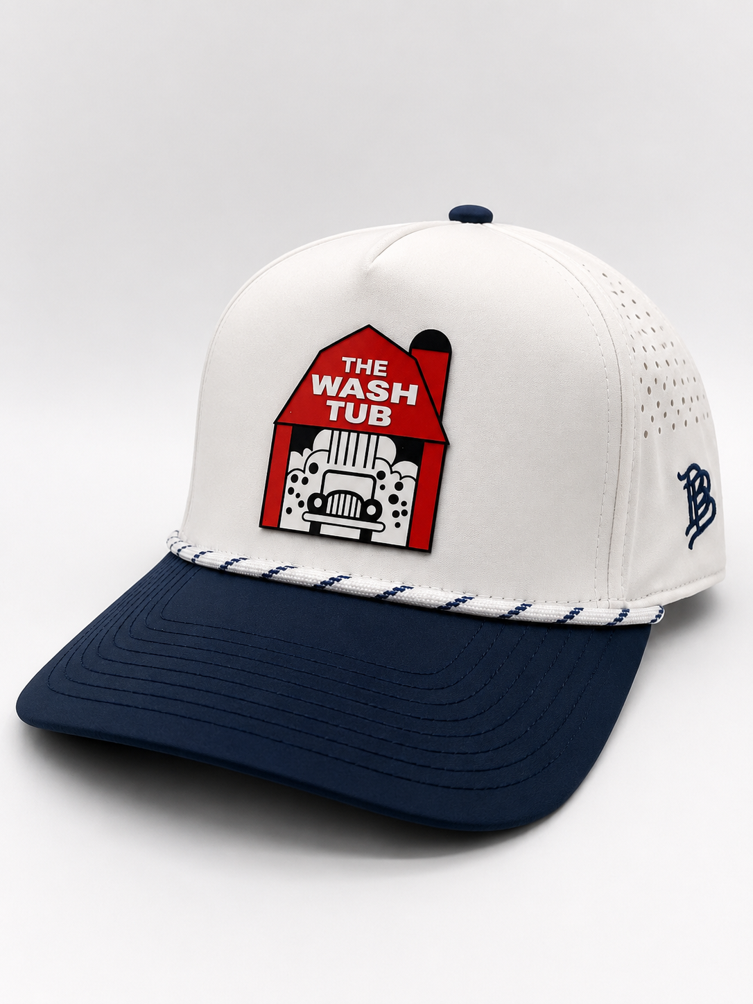 White/Navy / One Size